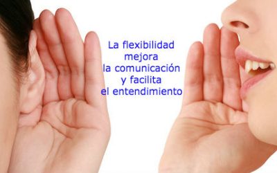 Flexibilidad para mejorar las relaciones